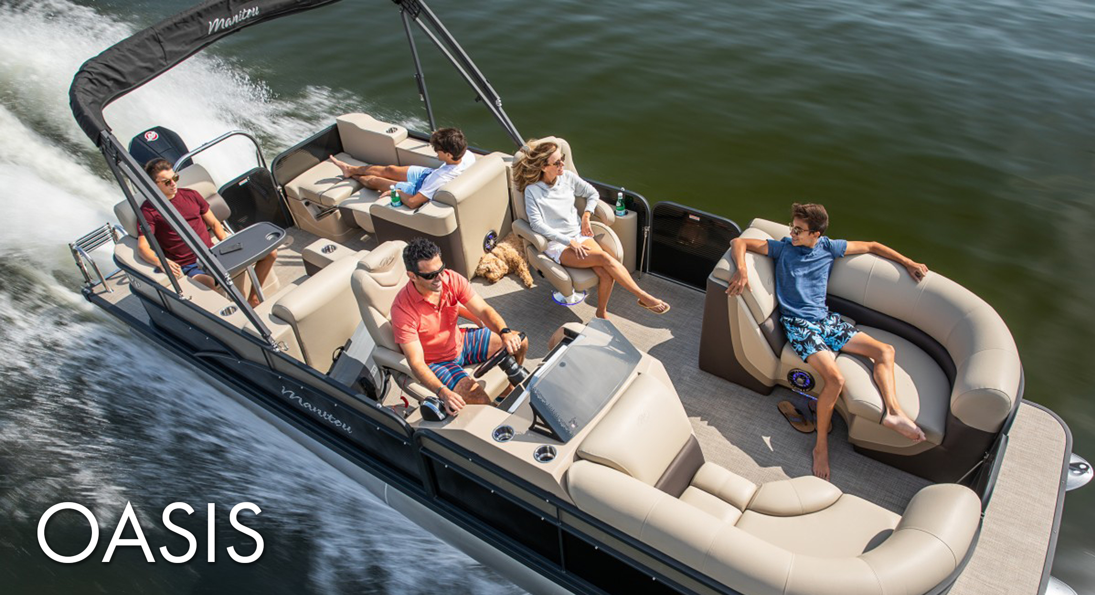 Manitou Oasis Pontoon.