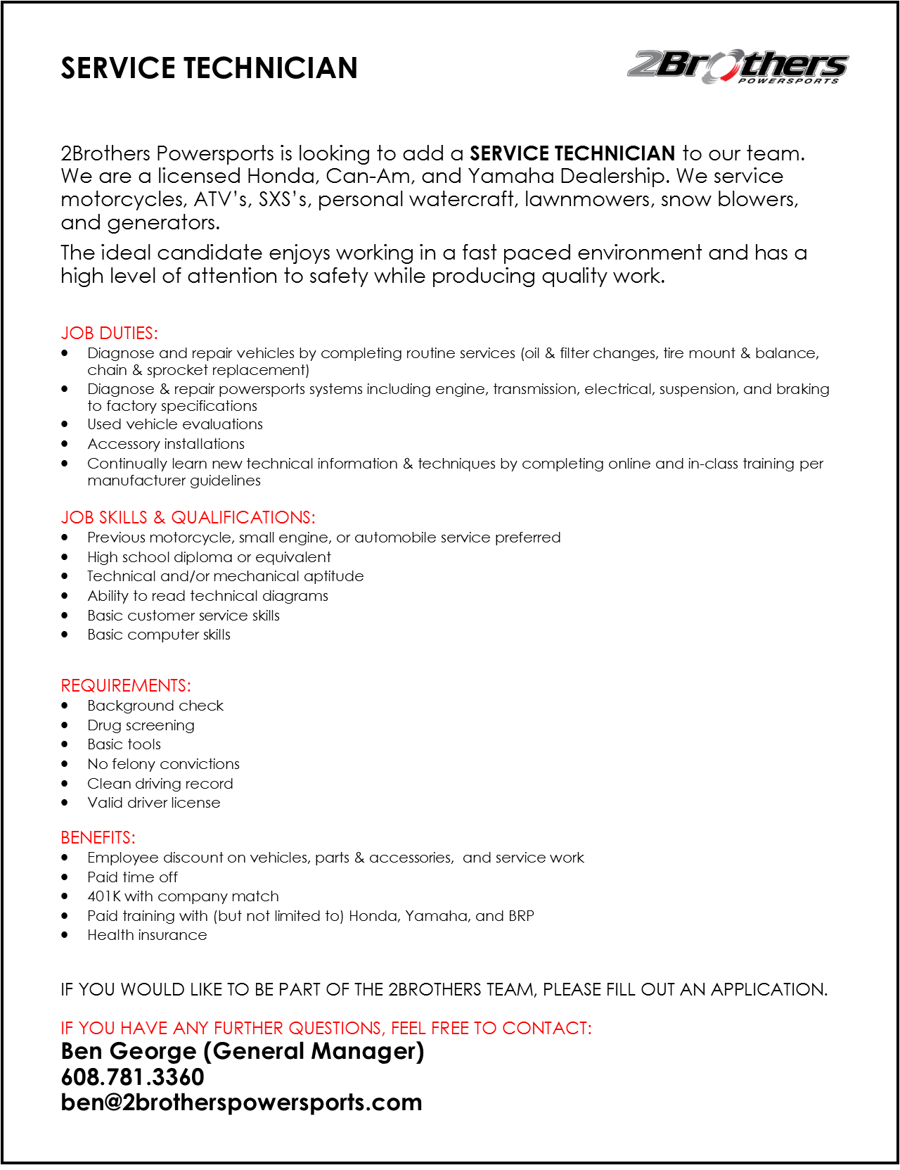 paid time off form template