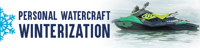 Personal Watercraft Winterization at 2Brothers Powersports in Onalaska, Wisconsin